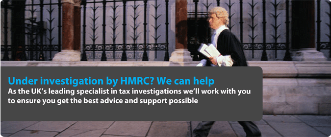 Specialists in dealing with HMRC tax investigations